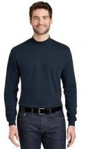 Port Authority® Interlock Knit Mock Turtleneck